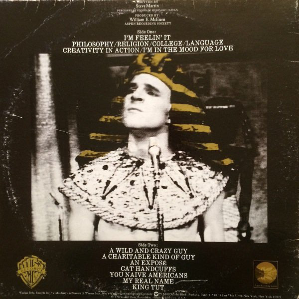 Steve Martin (2) : A Wild And Crazy Guy (LP, Album)