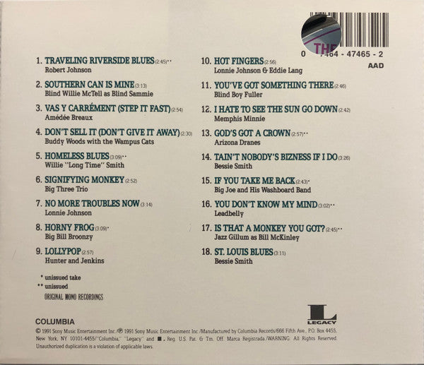 Various : The Beauty Of The Blues - Roots N' Blues Sampler (CD, Comp, Smplr)