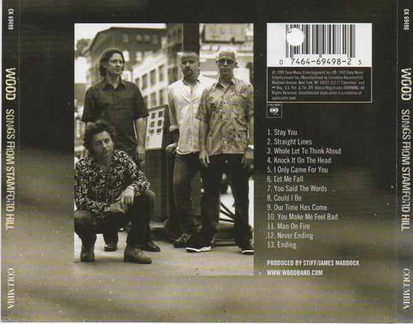 Wood (3) : Songs From Stamford Hill (CD, Album)