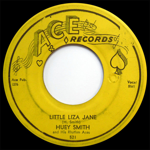 Huey "Piano" Smith And His Rhythm Aces : Everybody's Whalin / Little Liza Jane  (7", Single)