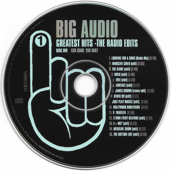 Big Audio : Looking For A Song / Greatest Hits - The Radio Edits (CD, Comp + CD, Maxi + Ltd, Promo)