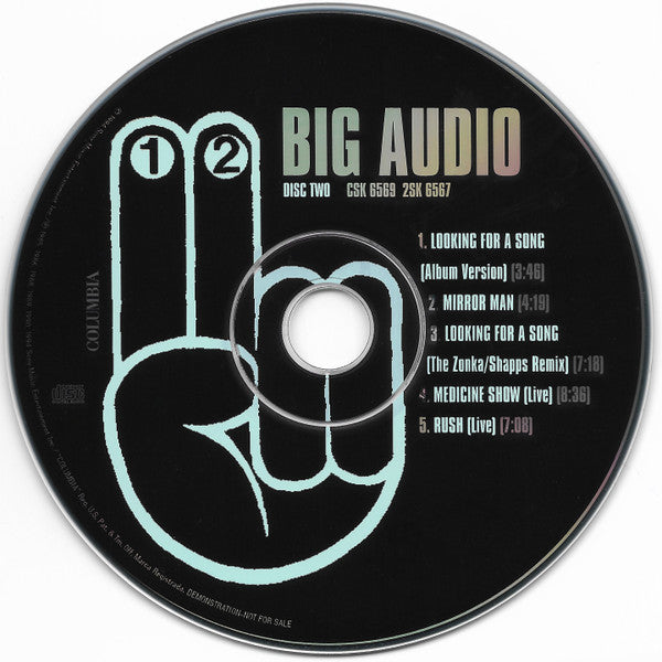 Big Audio : Looking For A Song / Greatest Hits - The Radio Edits (CD, Comp + CD, Maxi + Ltd, Promo)