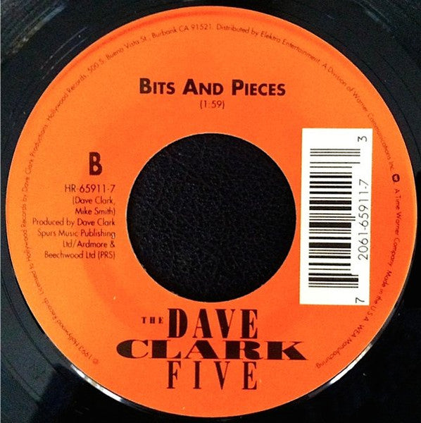 The Dave Clark Five : Glad All Over / Bits And Pieces (7", Single)