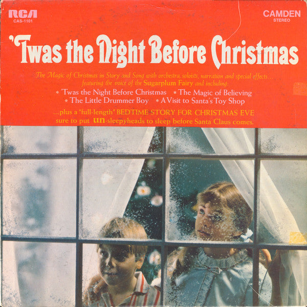 The Sugar Plum Fairy And Cast : 'Twas The Night Before Christmas (LP, Album)
