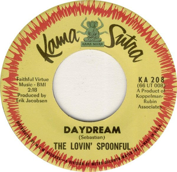 The Lovin' Spoonful : Daydream (7", Single)