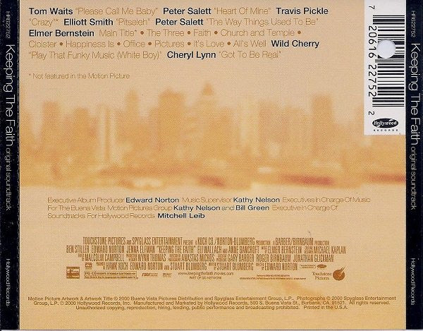 Various : Keeping The Faith (Original Soundtrack) (CD, Comp)