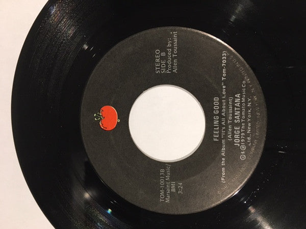 Jorge Santana : Three Mile Island / Feeling Good (7", Single)