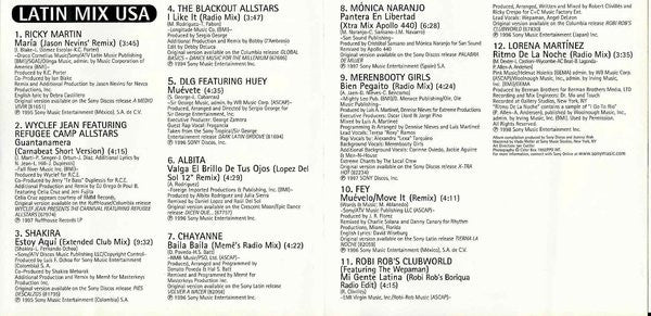 Various : Latin Mix USA (CD, Comp)