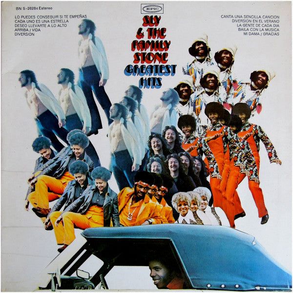 Sly & The Family Stone : Greatest Hits = Grandes Éxitos (LP, Comp, Gat)