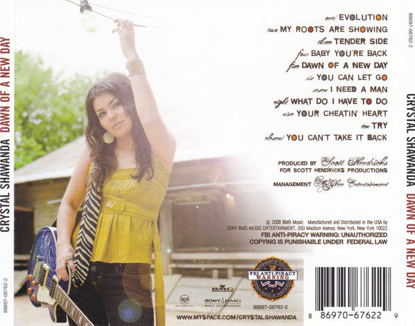 Crystal Shawanda : Dawn Of A New Day (CD, Album)