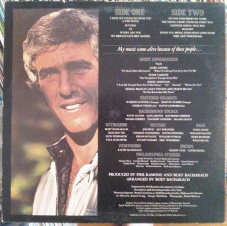 Burt Bacharach : Futures (LP, Album)