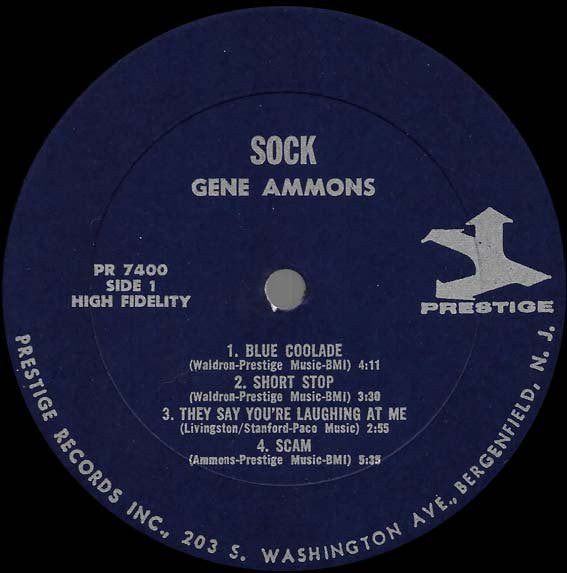Gene Ammons : Sock! (LP, Album, Mono)