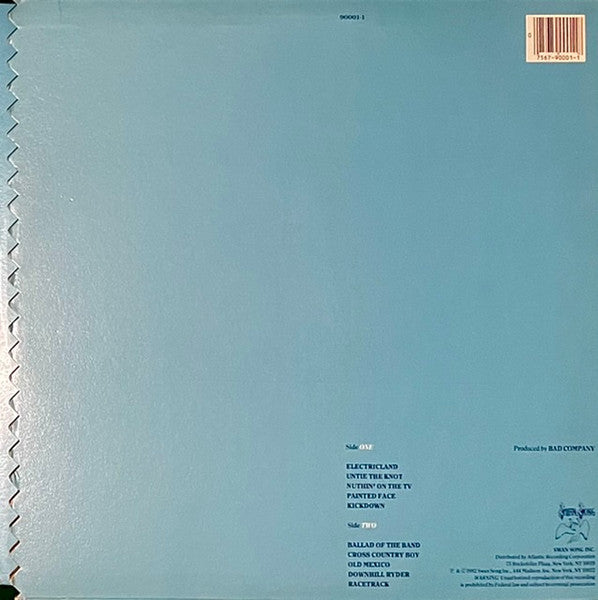 Bad Company (3) : Rough Diamonds (LP, Album, Club, CRC)