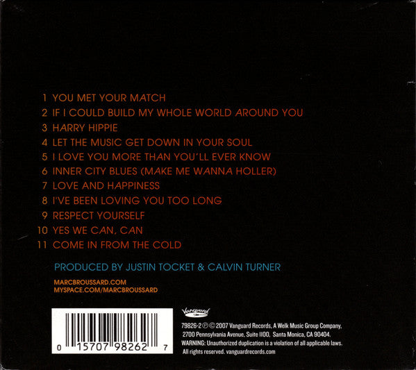 Marc Broussard : S.O.S.: Save Our Soul (HDCD, Album)
