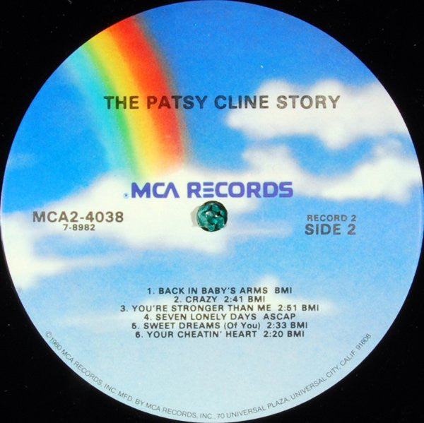 Patsy Cline : The Patsy Cline Story (2xLP, Comp, RE)