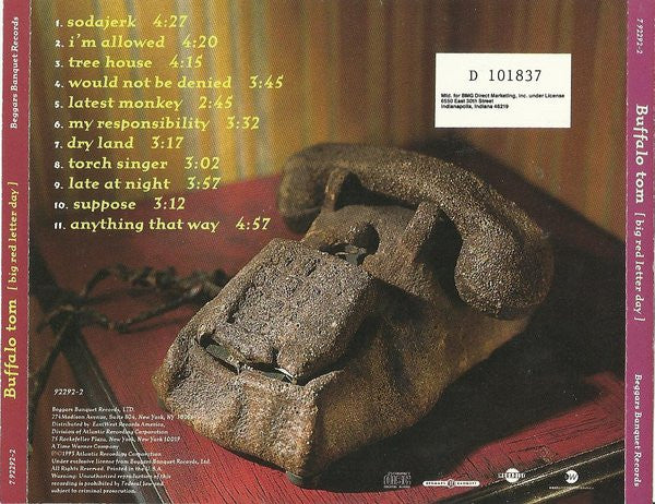 Buffalo Tom : Big Red Letter Day (CD, Album, Club, SRC)