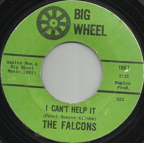 The Falcons : I Can't Help It / Standing On Guard (7", Single, Styrene)