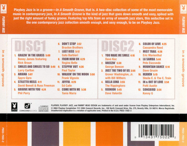 Various : In A Smooth Groove (2xCD, Comp)