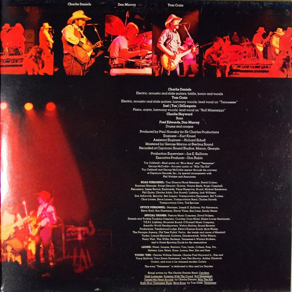 The Charlie Daniels Band : High Lonesome (LP, Album, RP, Gat)