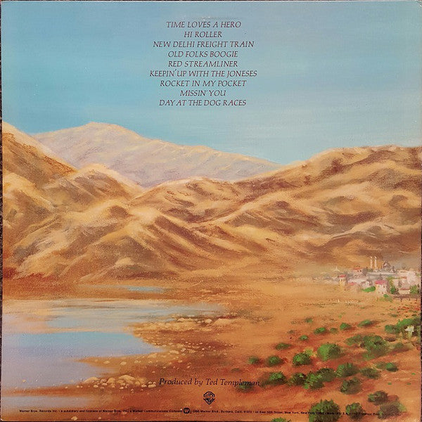 Little Feat : Time Loves A Hero (LP, Album, RP, Win)