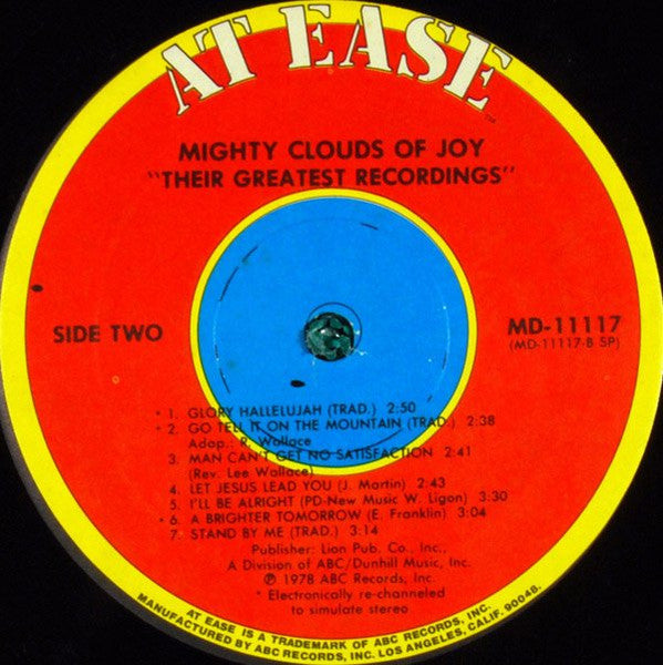 The Mighty Clouds Of Joy : Their Greatest Recordings (LP, Comp)