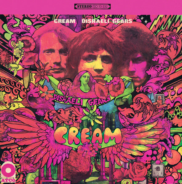 Cream (2) : Disraeli Gears (LP, Album, CT )