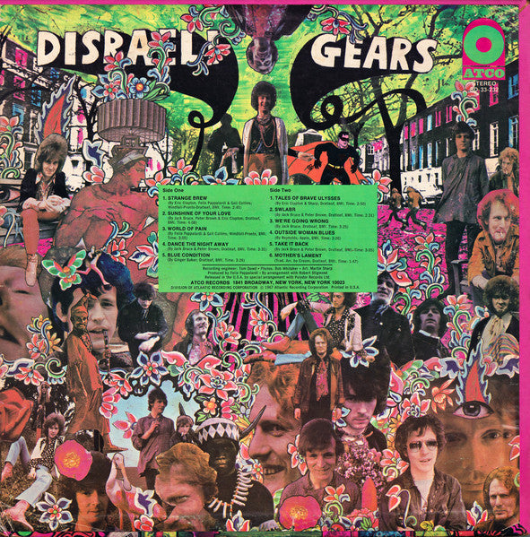 Cream (2) : Disraeli Gears (LP, Album, CT )