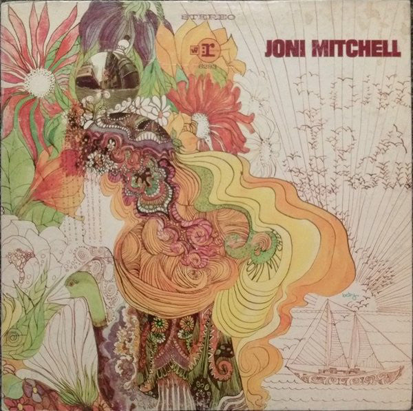 Joni Mitchell : Song To A Seagull (LP, Album, RE, Ter)