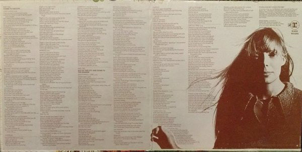 Joni Mitchell : Song To A Seagull (LP, Album, RE, Ter)