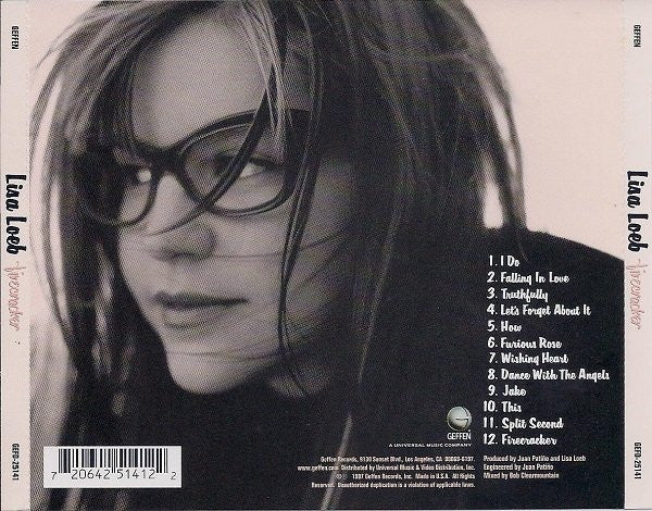 Lisa Loeb : Firecracker (CD, Album, Promo)