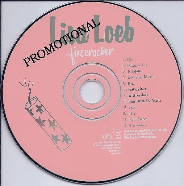 Lisa Loeb : Firecracker (CD, Album, Promo)