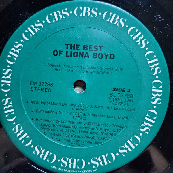 Liona Boyd : The Best Of Liona Boyd (LP, Comp)