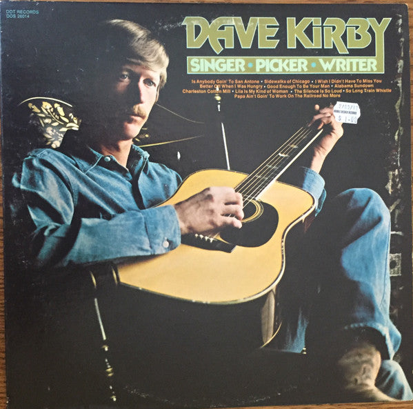 David Kirby (2) : Singer Picker Writer (LP)