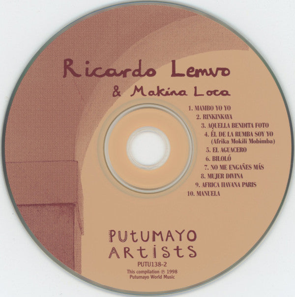 Ricardo Lemvo & Makina Loca : Mambo Yo Yo (CD, Comp, Dig)