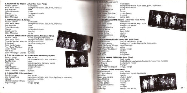 Ricardo Lemvo & Makina Loca : Mambo Yo Yo (CD, Comp, Dig)