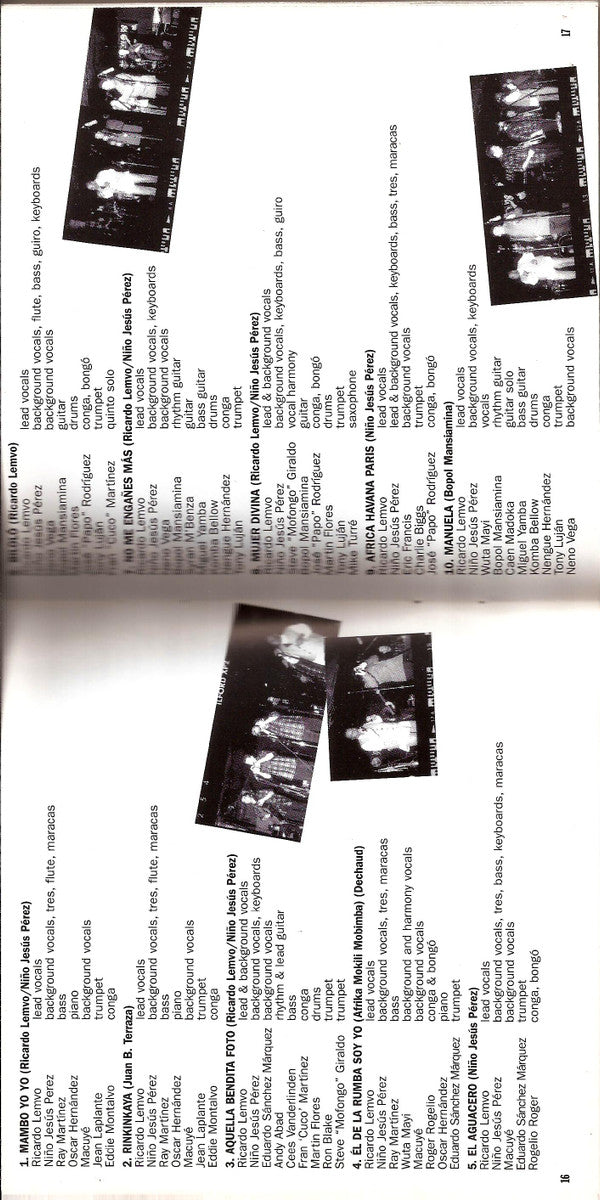 Ricardo Lemvo & Makina Loca : Mambo Yo Yo (CD, Comp, Dig)