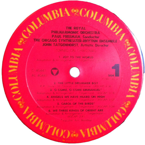 Paul Freeman (3), The Chicago Synthesizer-Rhythm Ensemble, John Tatgenhorst : Turned On Christmas (LP)