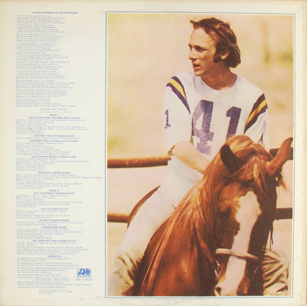 Stephen Stills : Stephen Stills (LP, Album, PR()