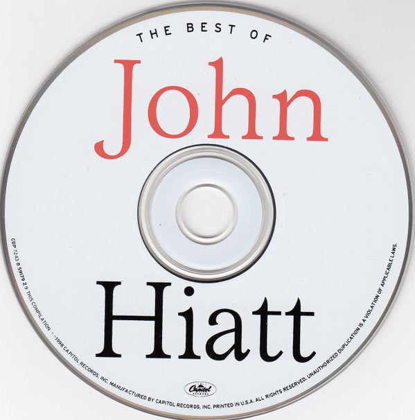 John Hiatt : The Best Of (CD, Comp)