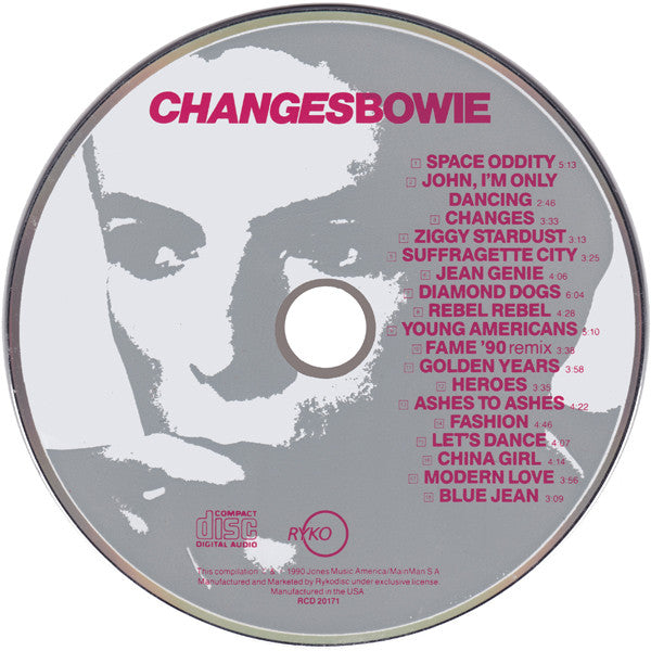 David Bowie : ChangesBowie (CD, Comp, PDO)