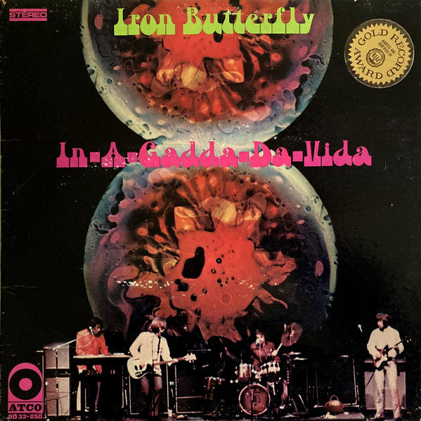 Iron Butterfly : In-A-Gadda-Da-Vida (LP, Album, RE)