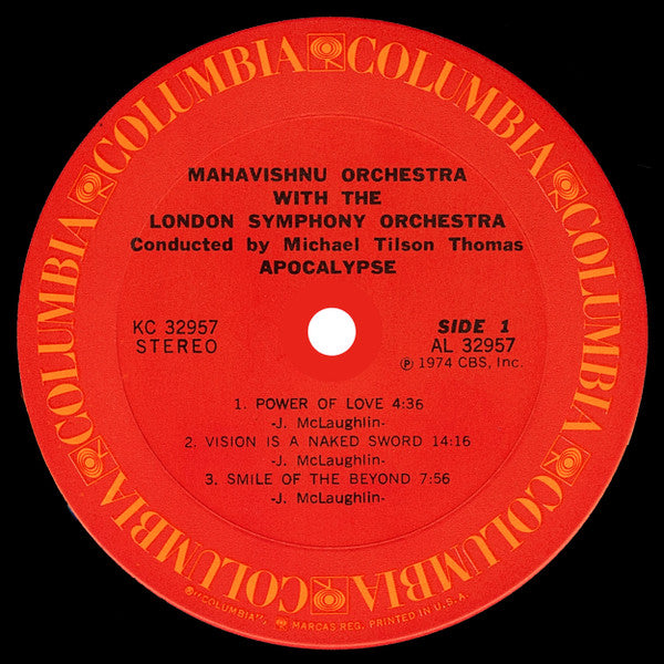 Mahavishnu Orchestra With The London Symphony Orchestra, Michael Tilson Thomas : Apocalypse (LP, Album, Ter)