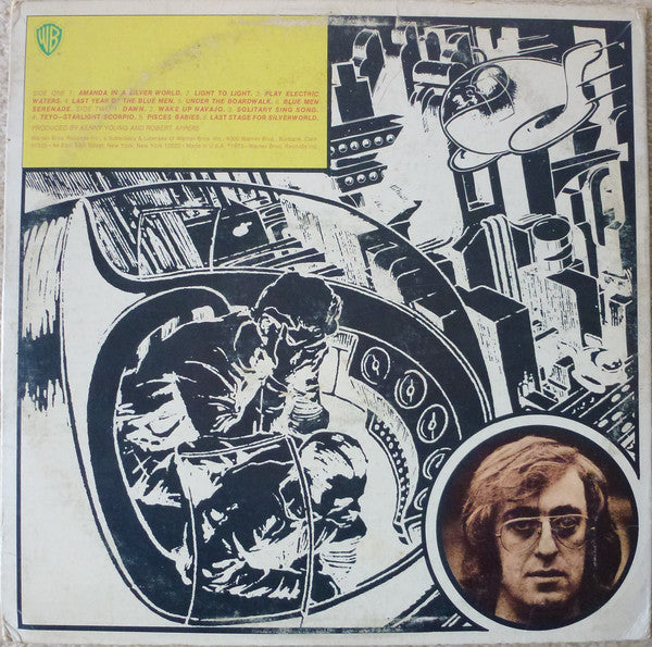 Kenny Young : Last Stage For Silver World (LP, Album, Promo, San)