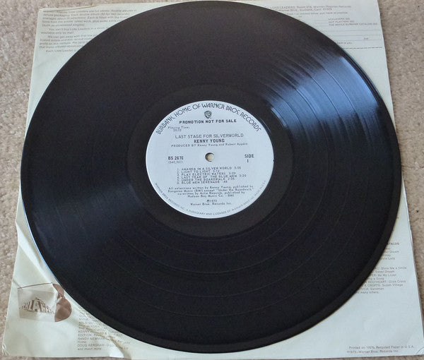 Kenny Young : Last Stage For Silver World (LP, Album, Promo, San)