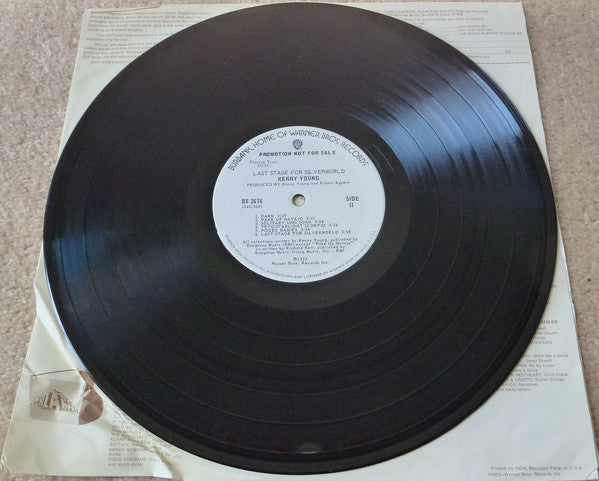 Kenny Young : Last Stage For Silver World (LP, Album, Promo, San)