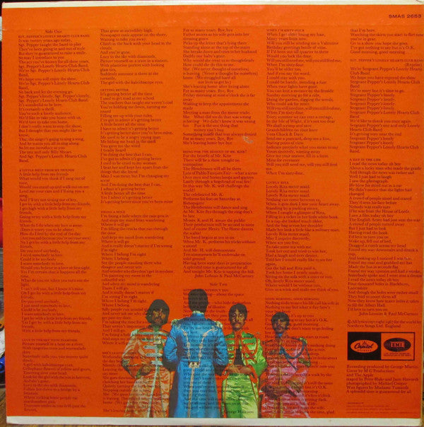 The Beatles : Sgt. Pepper's Lonely Hearts Club Band (LP, Album, Jac)