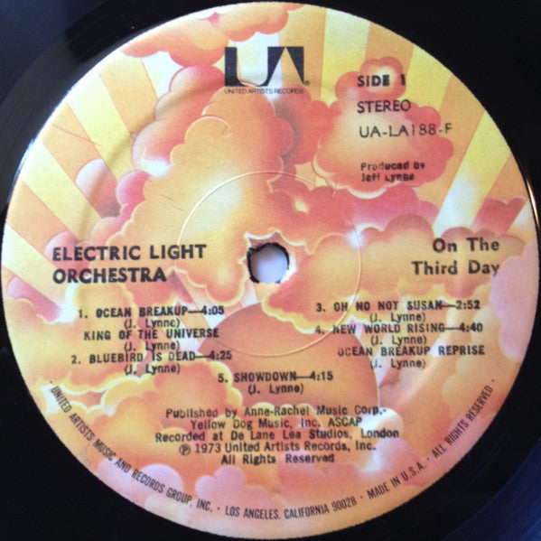 Electric Light Orchestra : On The Third Day (LP, Album, RE)