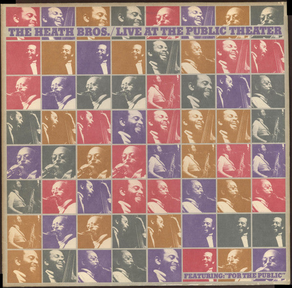 The Heath Brothers : Live At The Public Theater (LP, Album, Promo)