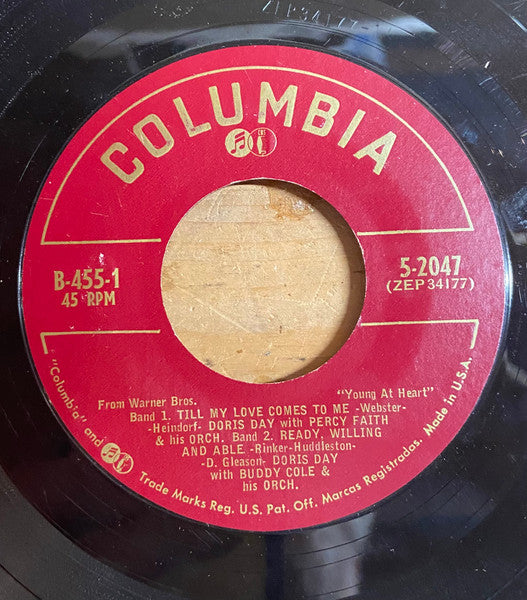 Doris Day, Frank Sinatra : Young At Heart (2x7", Album, EP, Mono)