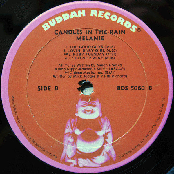 Melanie (2) : Candles In The Rain (LP, Album, RP, Son)